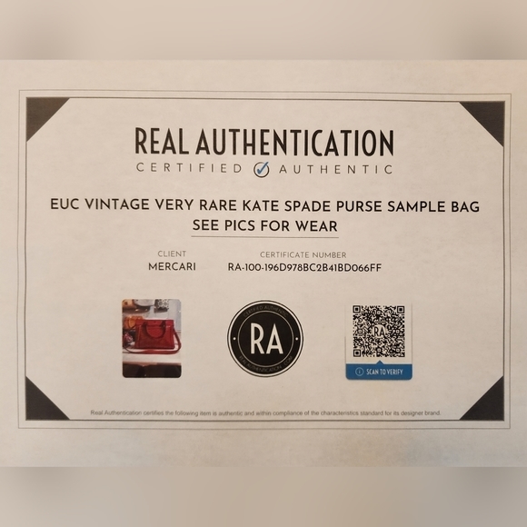 GUC  KATE SPADE (RARE SAMPLE  ) certified authentic - Picture 16 of 16